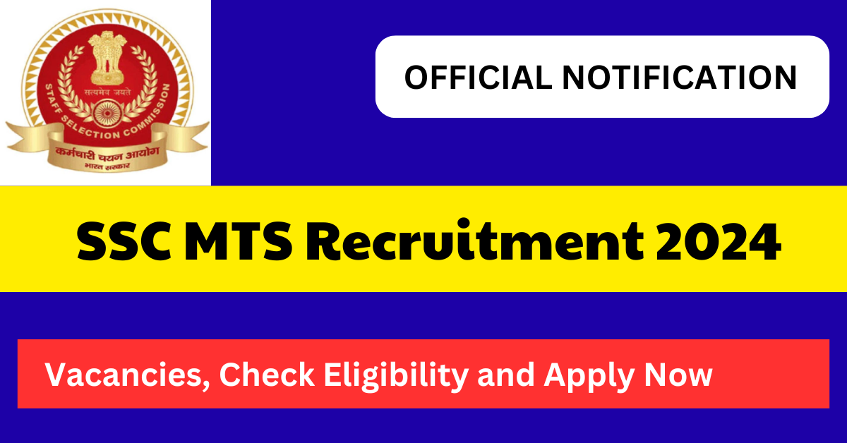 SSC MTS Recruitment 2024 8326 Vacancies Apply Now VTULOOP