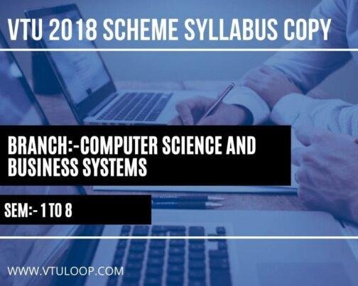 2018 ELECTRONICS AND INSTRUMENTATION VTU SYLLABUS | Read Now