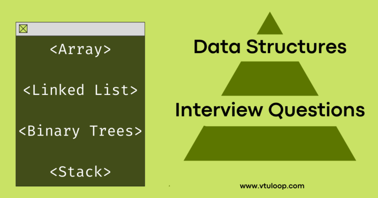 Data Structures Interview Questions
