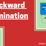 Backward Elimination