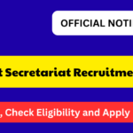 Cabinet Secretariat recruitment